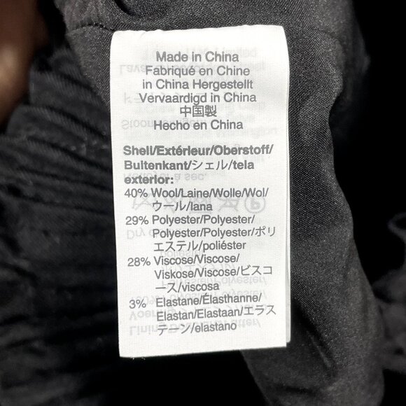 NEW J Crew Skirt Womens 00 Black Pull On A-Line Skirt classic preppy - Picture 6 of 10